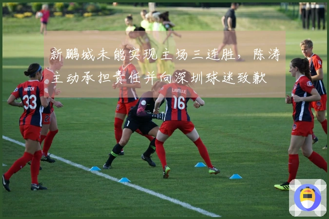 新鹏城未能实现主场三连胜，陈涛主动承担责任并向深圳球迷致歉